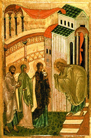15 de fevereiro - FESTA DA APRESENTAÇÃO DE NOSSO SENHOR NO TEMPLO